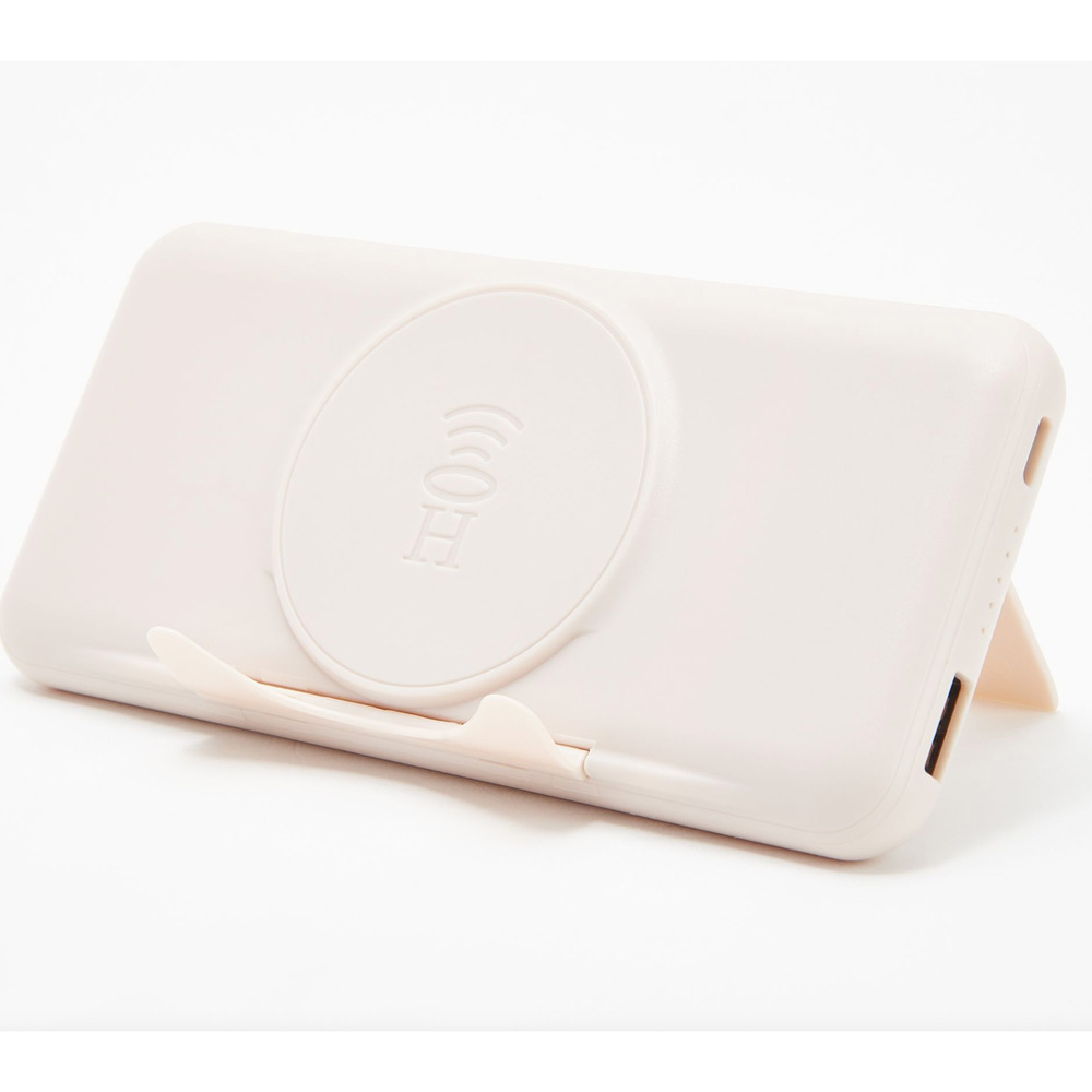 HALO 10,000mAH Wireless Power Bank with Kickstand Sand